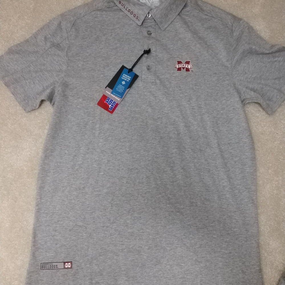 Men's Med Mississippi Bulldogs Polo